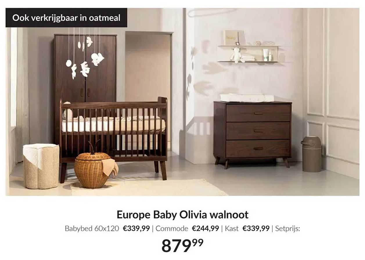 Europe Baby Olivia walnoot