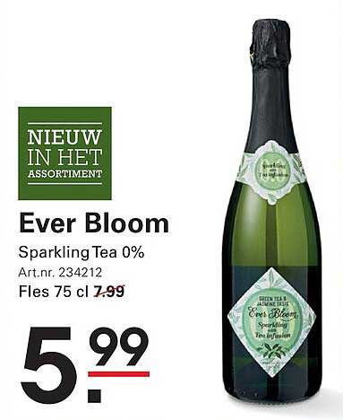 Ever Bloom Sparkling Tea 0%