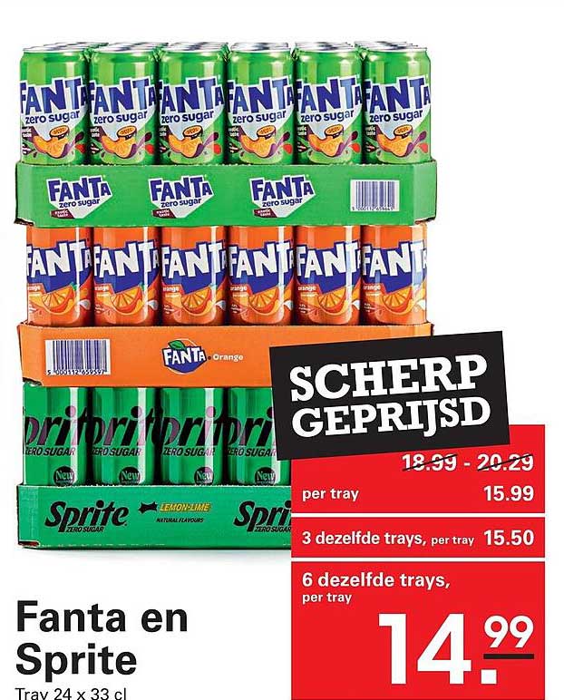 Fanta en Sprite