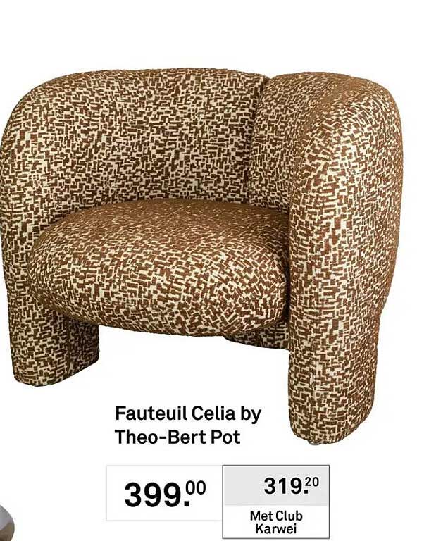 Fauteuil Celia by Theo-Bert Pot