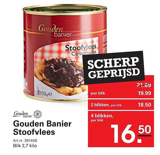 Gouden Banier Stoofvlees