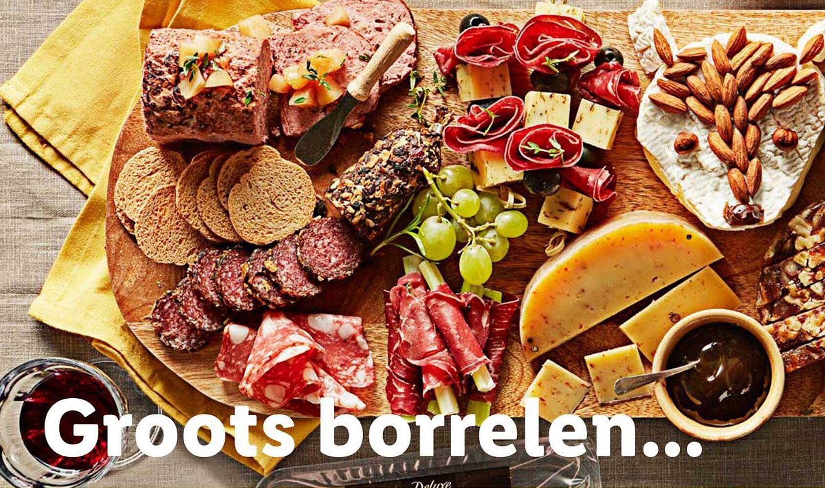 Groots borrelen...