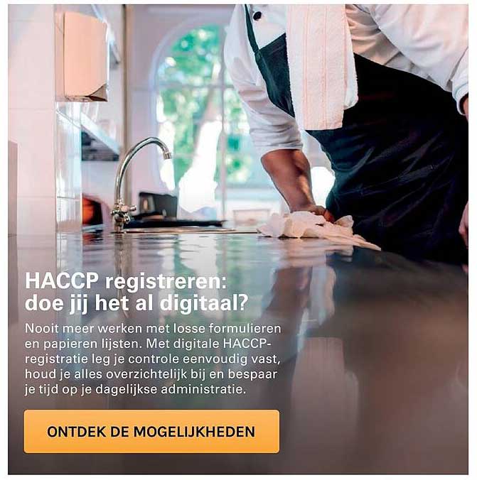HACCP registreren: doe jij het al digitaal?