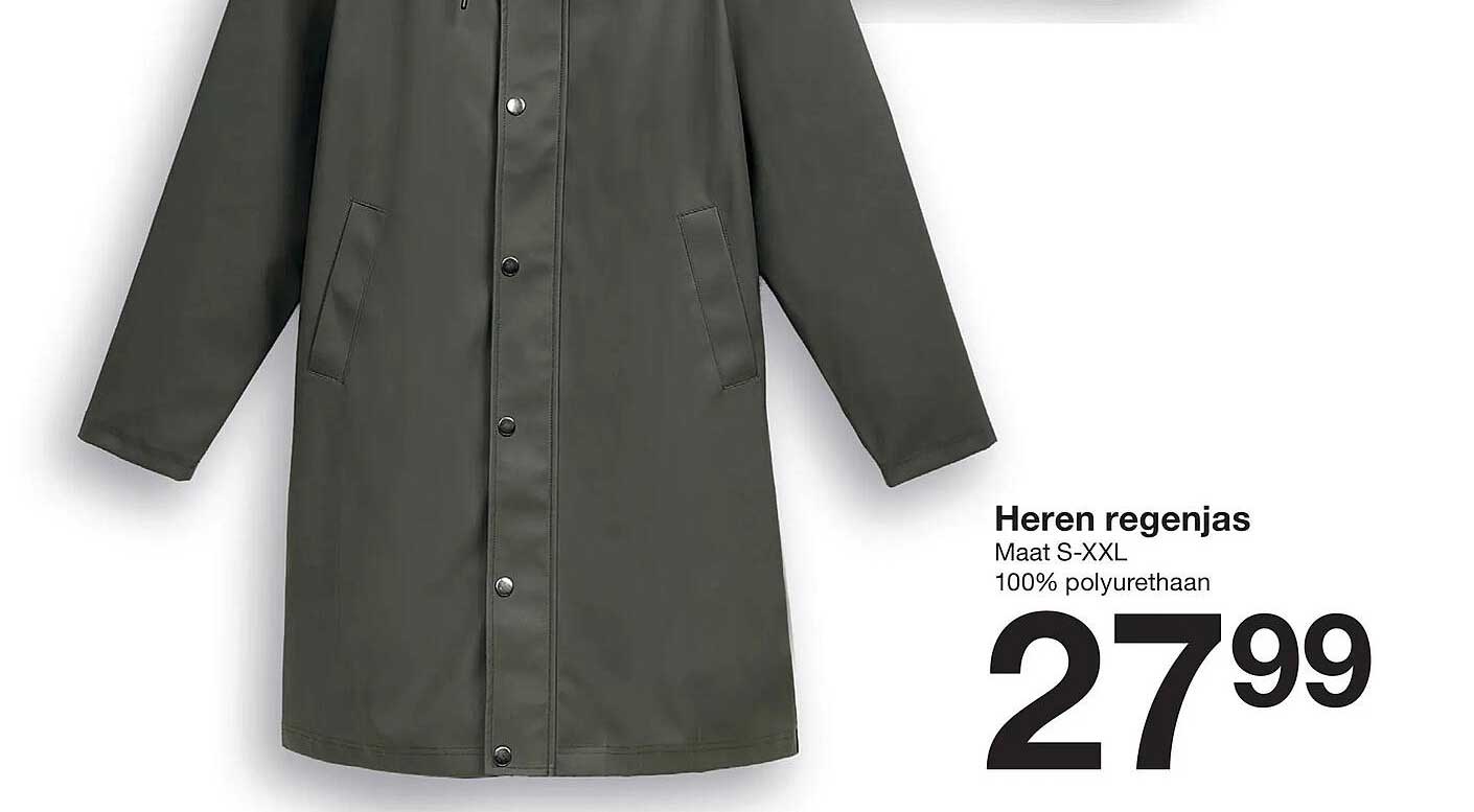 Heren regenjas