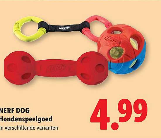 Hondenspeelgoed in verschillende varianten