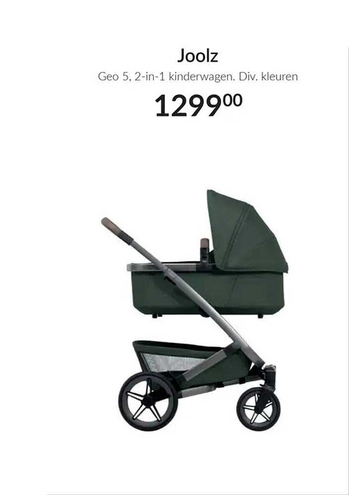 Joolz Geo 5, 2-in-1 kinderwagen. Div. kleuren