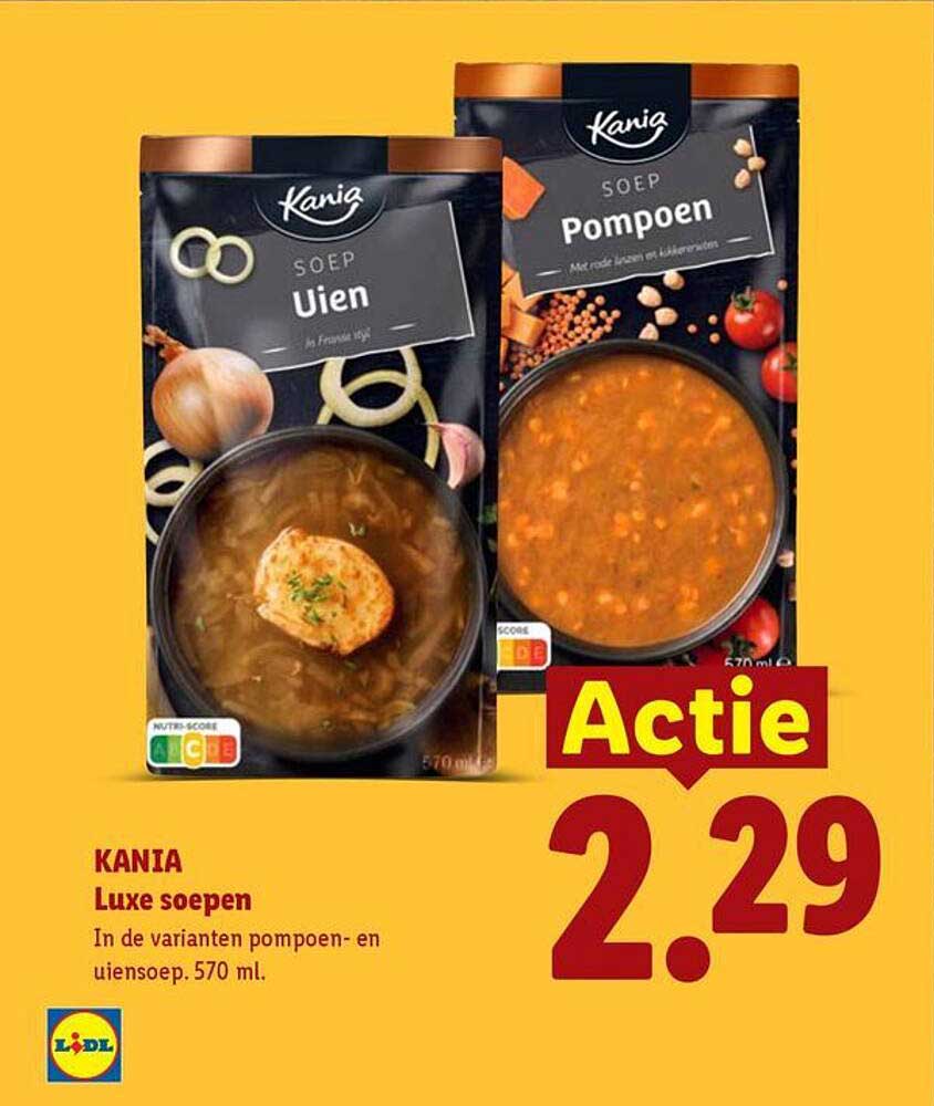 KANIA Luxe soepen