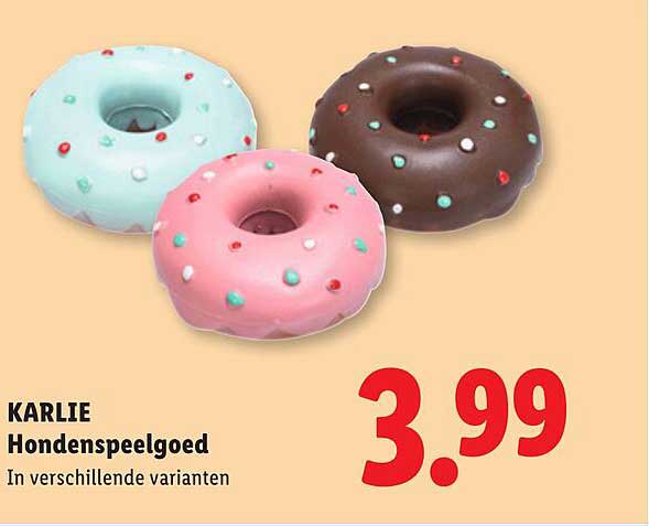 KARLIE Hondenspeelgoed In verschillende varianten