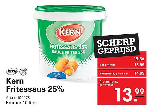 Kern Fritessaus 25%