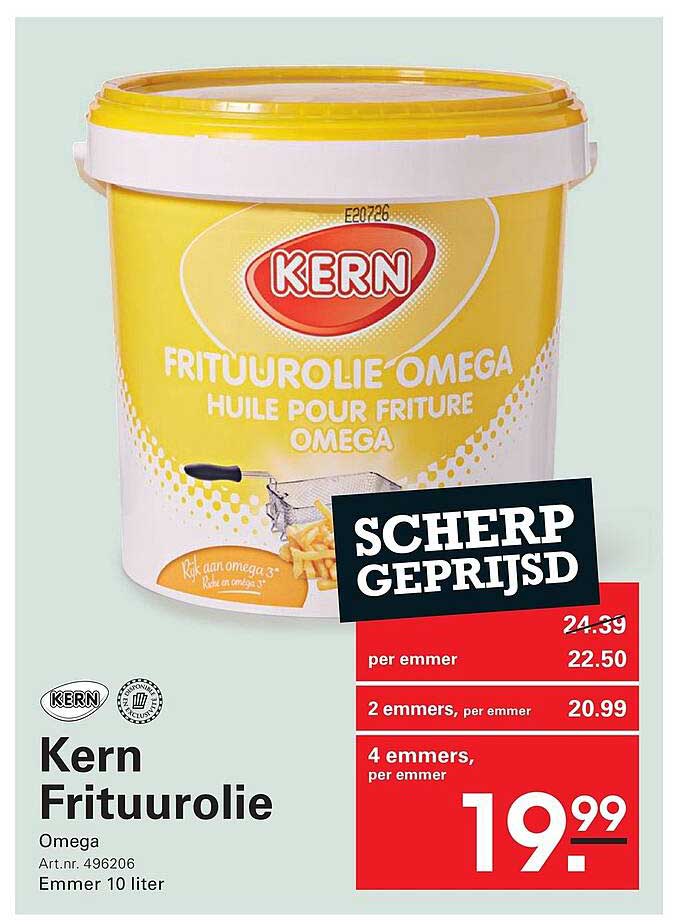 Kern Frituurolie Omega