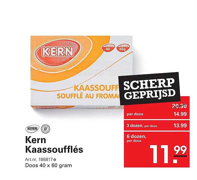 Kern Kaassoufflés
