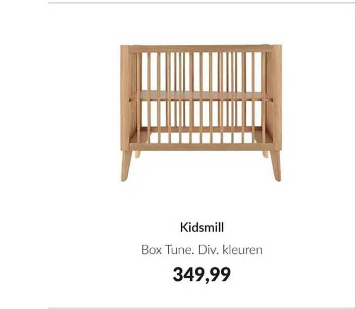 Kidsmill Box Tune. Div. kleuren