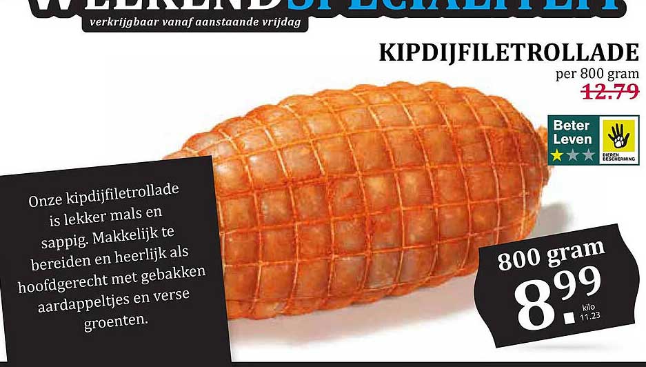 KIPDIJFILETROLLADE