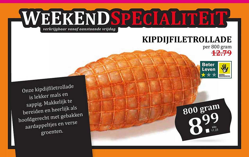 KIPDIJFILETROLLADE