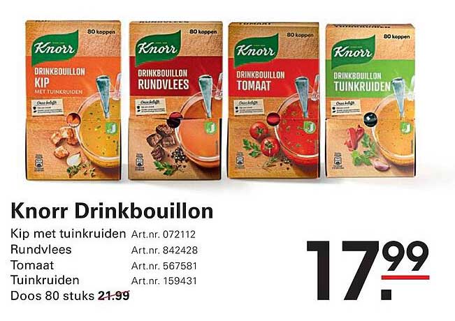 Knorr Drinkbouillon