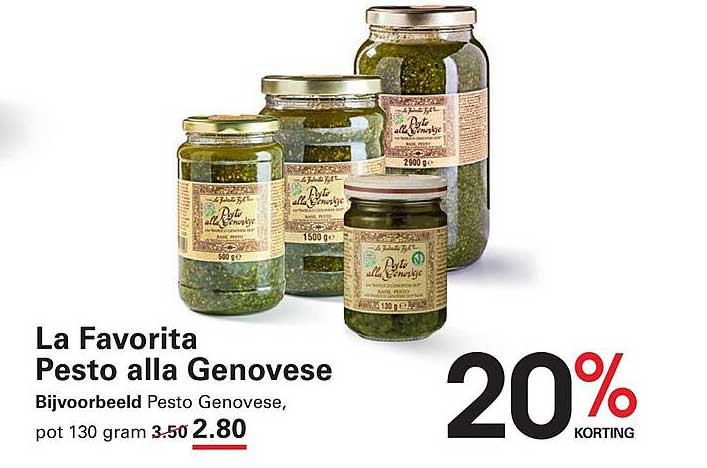La Favorita Pesto alla Genovese