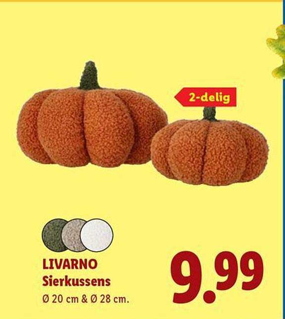 LIVARNO Sierkussens 2-delig