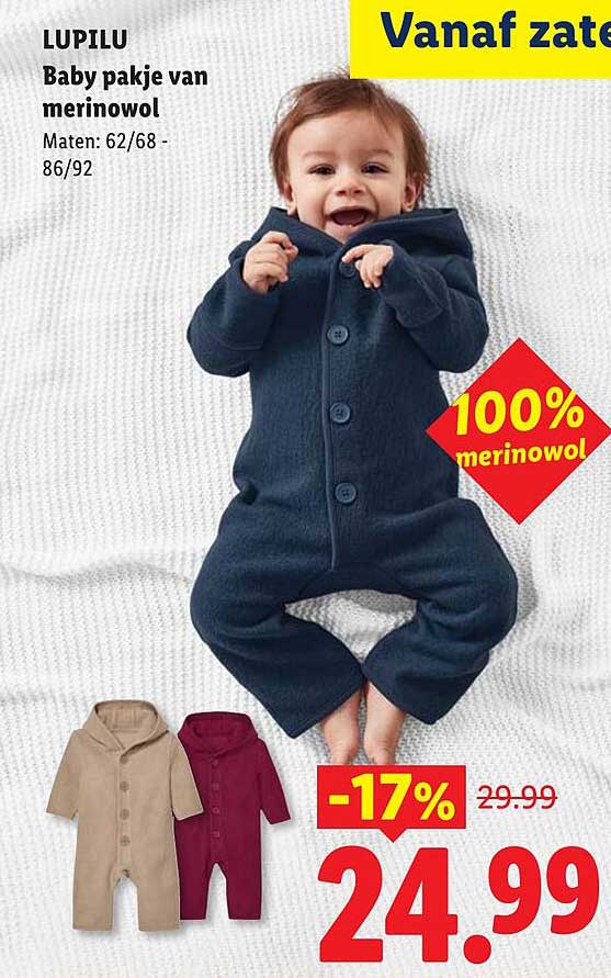 LUPILU Baby pakje van merinowol