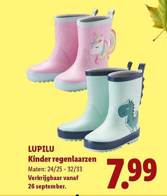 LUPILU Kinder regenlaarzen