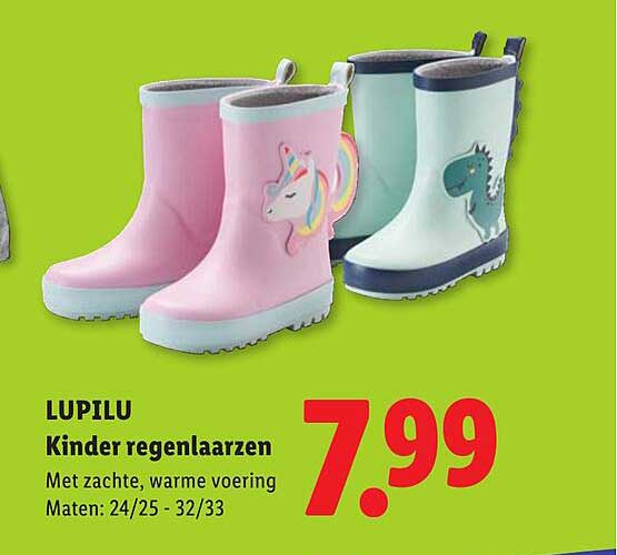 LUPILU Kinder regenlaarzen