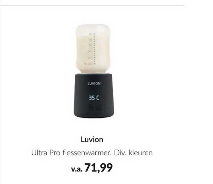 Luvion Ultra Pro flessenwarmer, Div. kleuren