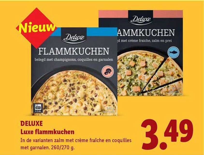 Luxe flammkuchen