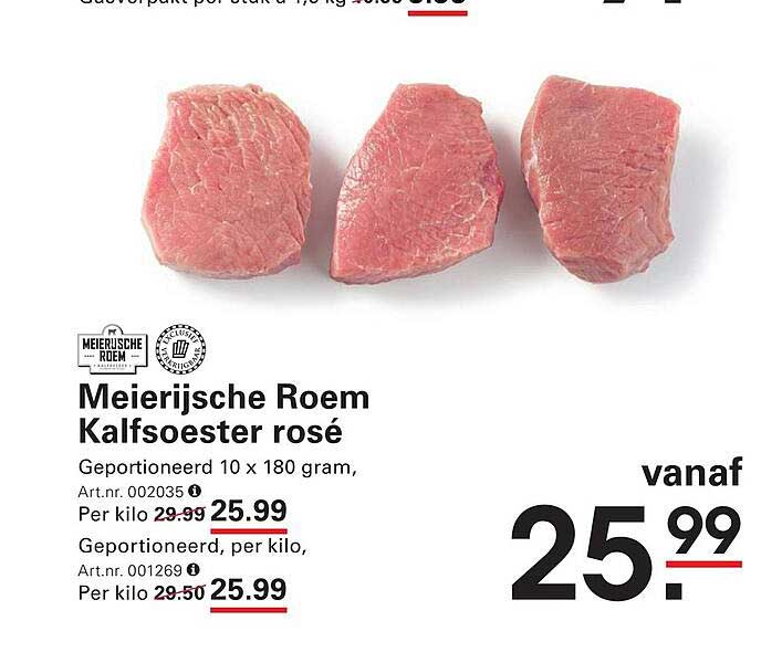 Meierijsche Roem Kalfsoester rosé