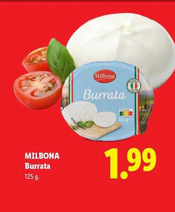 MILBONA Burrata 125 g