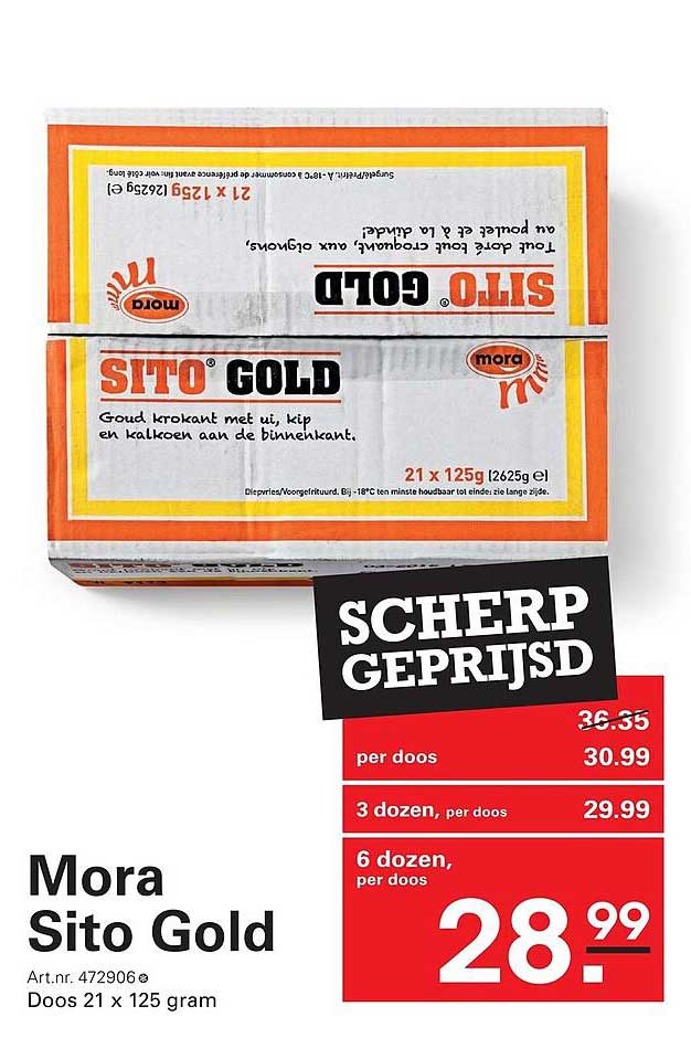 Mora Sito Gold