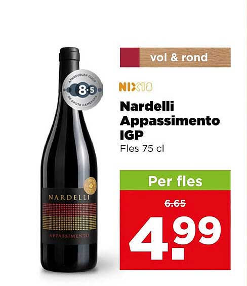 Nardelli Appassimento IGP Fles 75 cl vol & rond