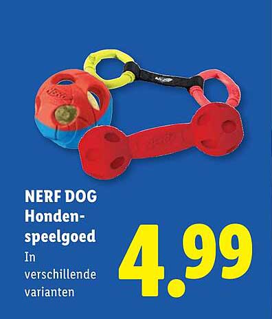 NERF DOG Honden-speelgoed In verschillende varianten