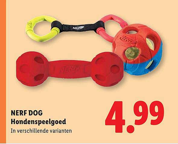 NERF DOG Hondenspeelgoed In verschillende varianten