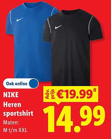 NIKE Heren sportshirt