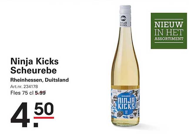Ninja Kicks Scheurebe