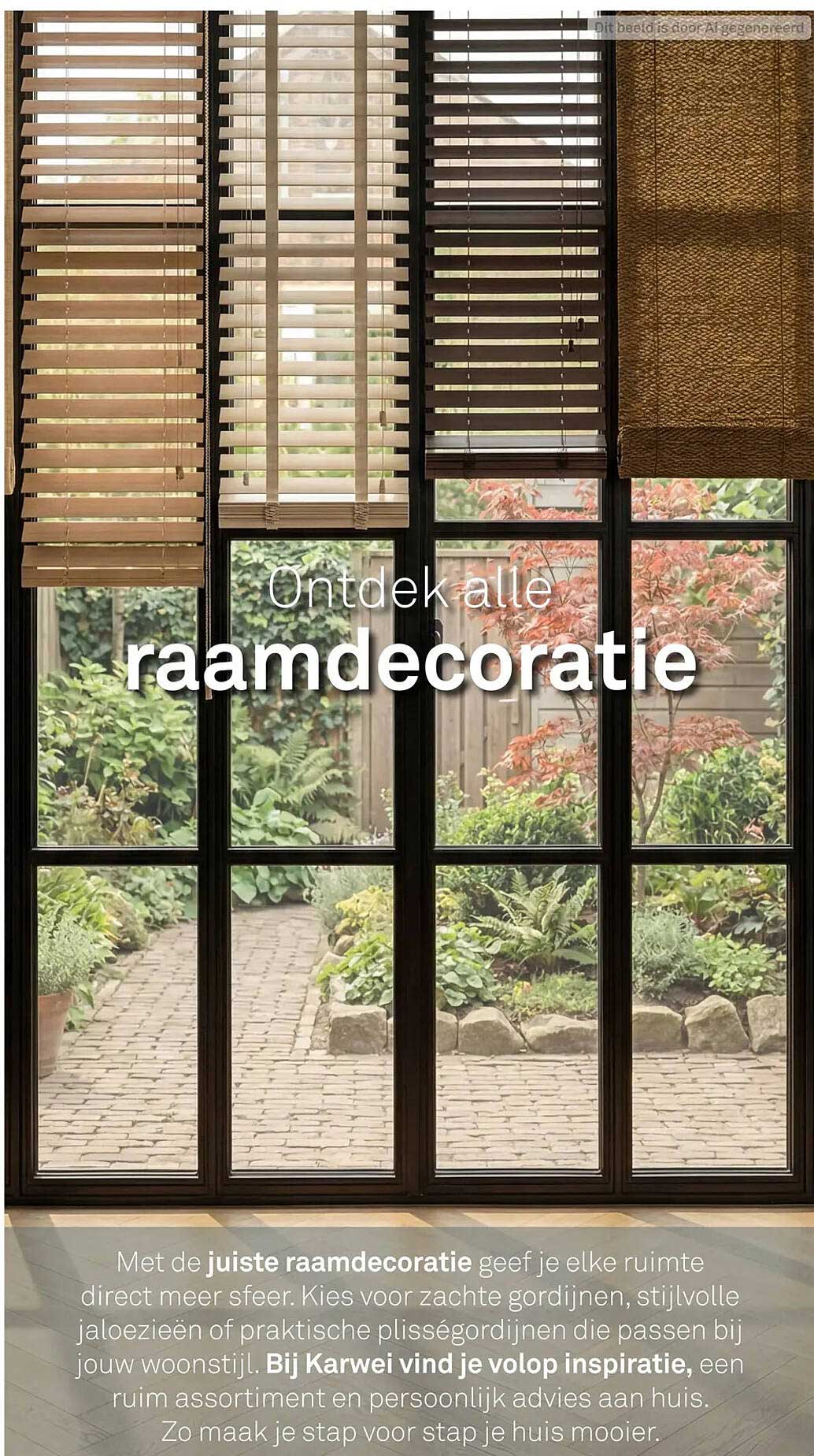 Ontdek alle raamdecoratie