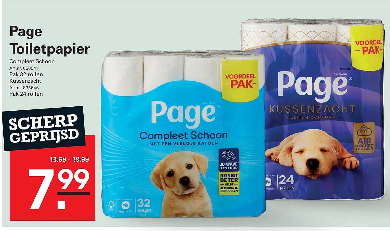 Page Toiletpapier