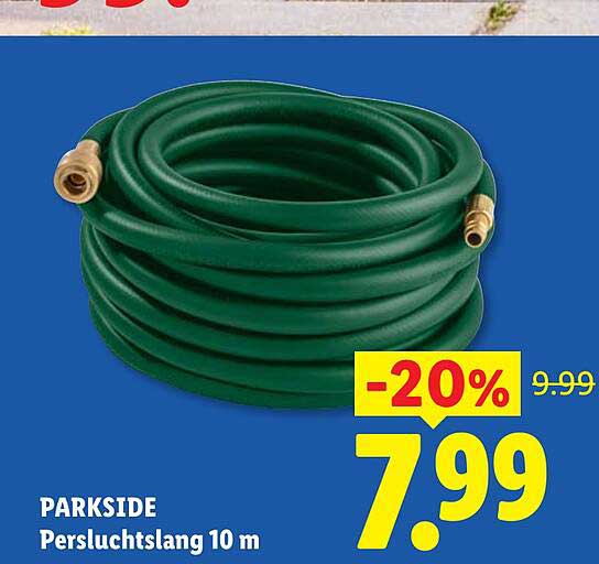 PARKSIDE Persluchtslang 10 m -20%