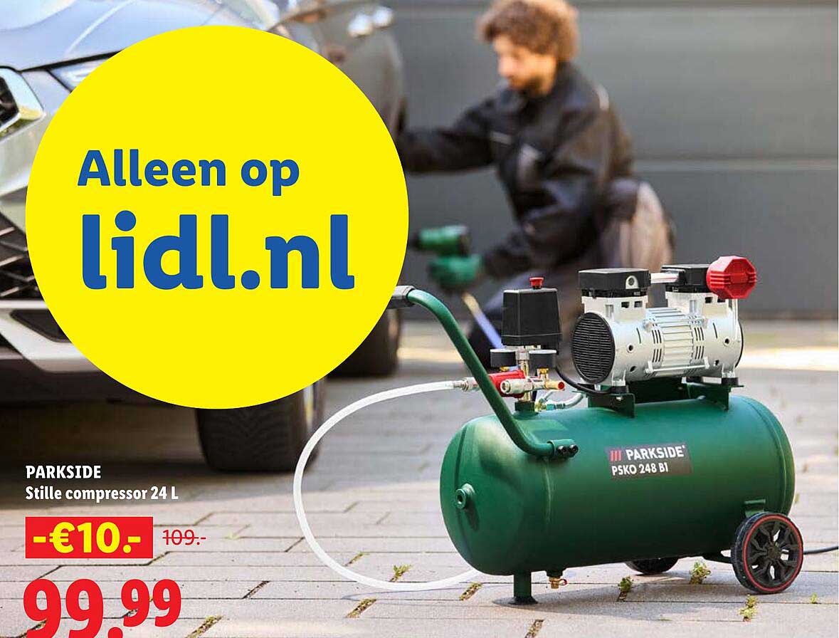PARKSIDE Stille compressor 24 L