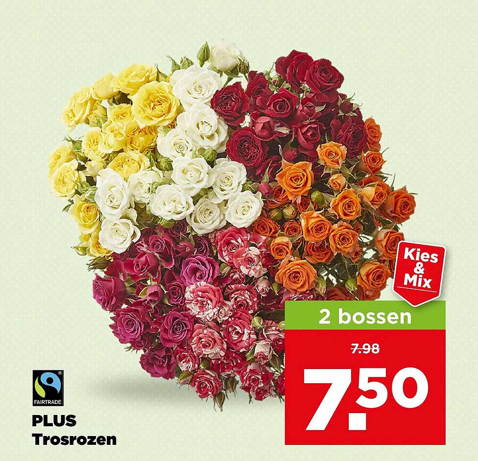 PLUS Trosrozen Kies & Mix 2 bossen