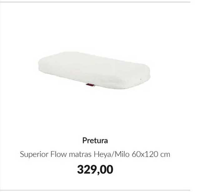 Pretura Superior Flow matras Heya/Milo 60x120 cm