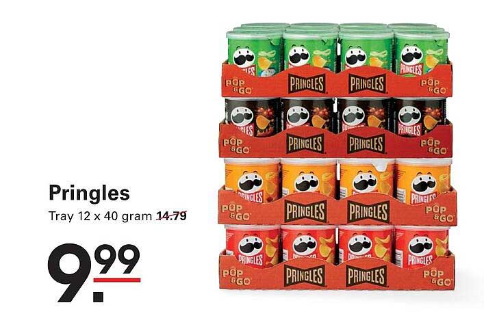 Pringles Tray 12 x 40 gram