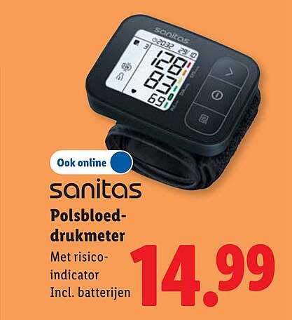 sanitas Pols-bloeddrukmeter
