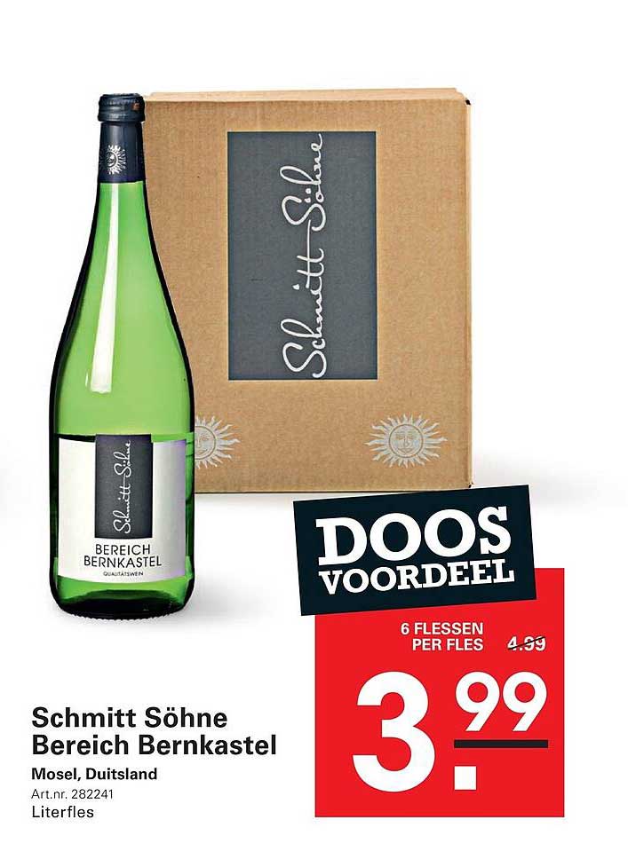 Schmitt Söhne Bereich Bernkastel DOOS VOORDEEL