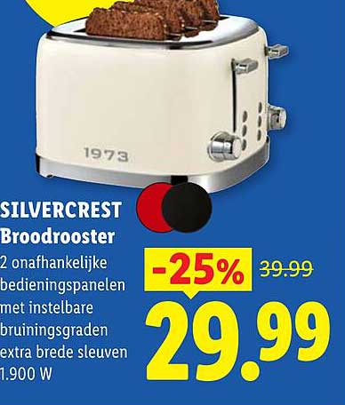 SILVERCREST Broodrooster -25%