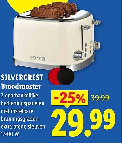 SILVERCREST Broodrooster