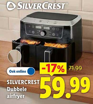 SILVERCREST Dubbele airfryer -17%