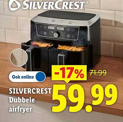 SILVERCREST Dubbele airfryer