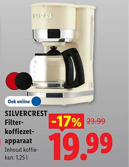 SILVERCREST Filter-koffiezet-apparaat