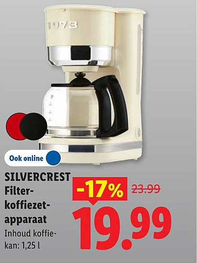 SILVERCREST Filter-koffiezet-apparaat