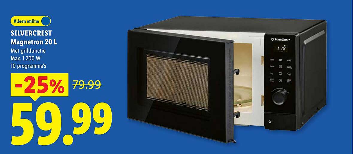 SILVERCREST Magnetron 20 L -25%